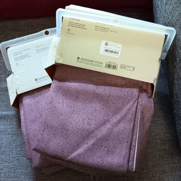 Eclipse Ambiance Texture, Absolute Zero Blackout, Window Panels (Set of 2) - Picture 5 of 13